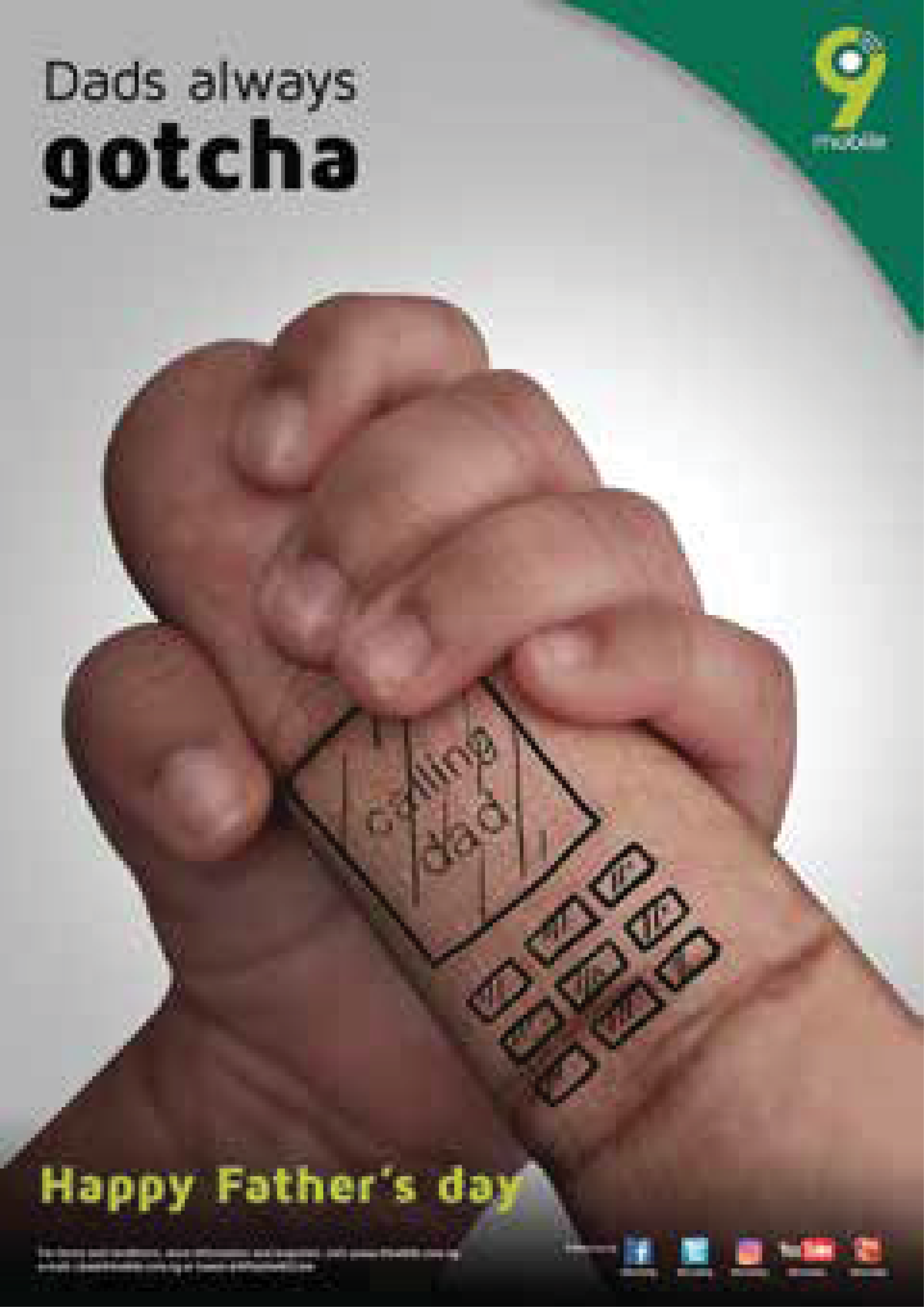 9mobile — Father's Day — Dads Always Gotcha